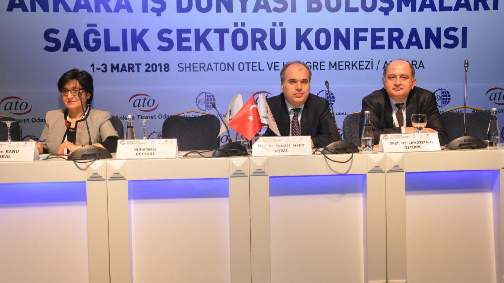 Türkiye Mezunları Ankara İş Dünyası Buluşmaları Sağlık Sektörü Konferansı