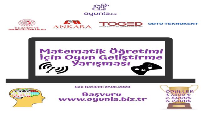 Ankara Kalkınma Ajansı Matematik Öğretimi İçin Oyun Geliştirme Yarışması 