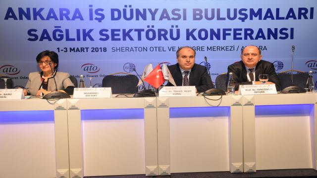 Türkiye Mezunları Ankara İş Dünyası Buluşmaları Sağlık Sektörü Konferansı