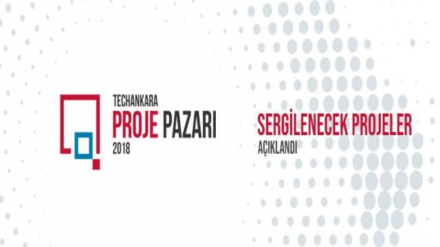 TechAnkara Proje Pazarı 2018'de sergilenecek projeler açıklandı